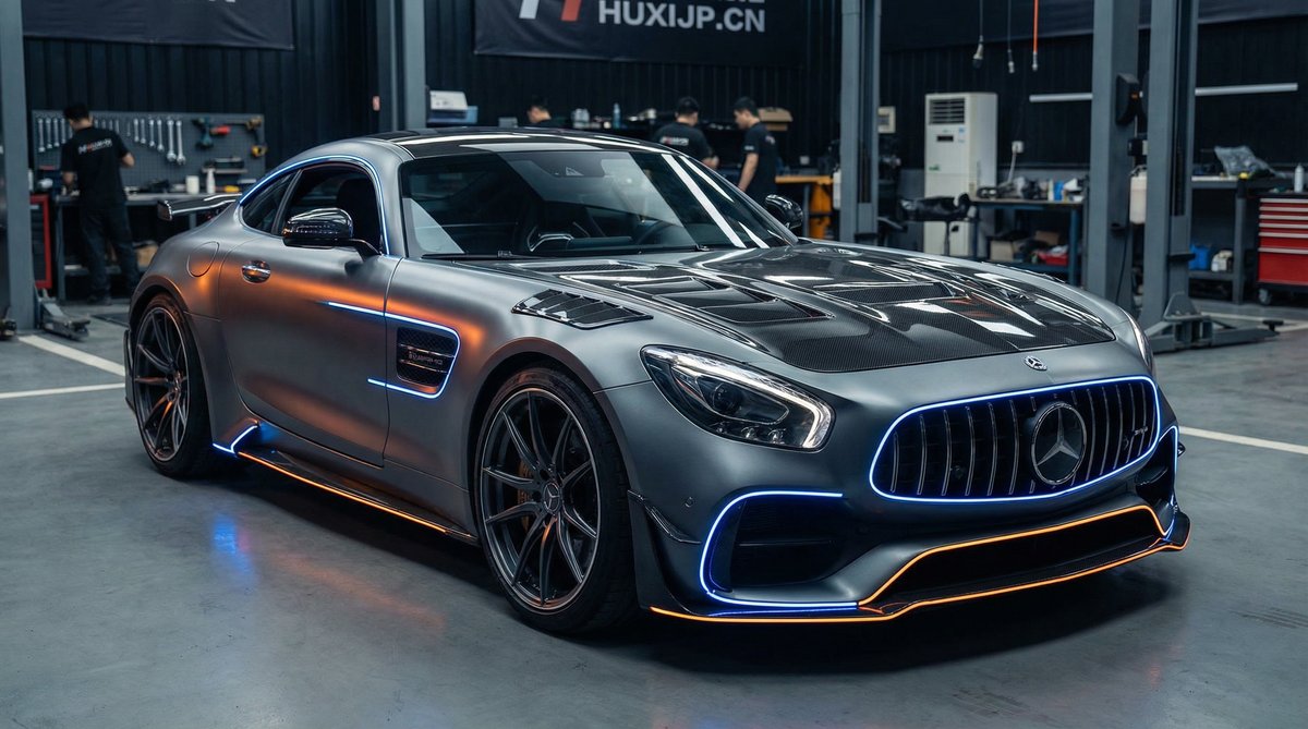海角海角视频-奔驰AMG GT改装全程视频教程